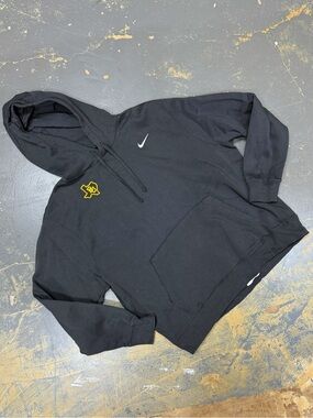 Nike Baylor Bears Pull Over Hooded Sweater CJ1611-060 Football Grey